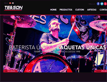 Tablet Screenshot of baquetasteson.com